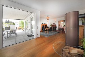 Innenansicht eines Bungalows